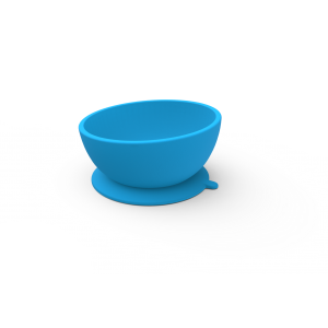  Παιδικό Μπωλ Φαγητού από Σιλικόνη - μπλε 