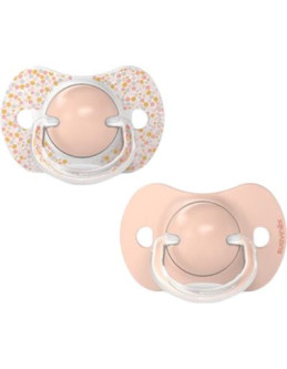 Πιπίλα Φυσιολογική SX PRO Σιλικόνης +18μ Dreams Pink 2τεμ Suavinex