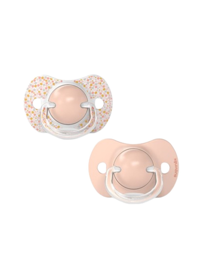 Πιπίλα Φυσιολογική SX PRO Σιλικόνης 6-18μ Dreams Pink 2τεμ Suavinex