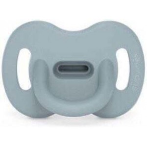 Πιπίλα Φυσιολογική SX PRO Smoothie Όλο Σιλικόνη 0-6μ Blue 1τμχ Suavinex