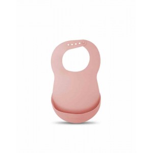 Σαλιάρα Σιλικόνης Pink 1τεμ Suavinex