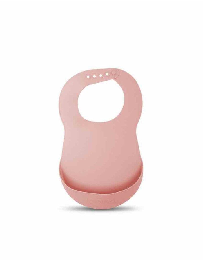 Σαλιάρα Σιλικόνης Pink 1τεμ Suavinex