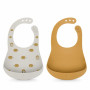  Silicone bib Gr Yw 2pcs Suavinex