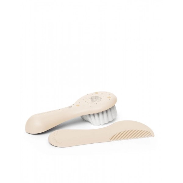 Σετ βούρτσα & χτένα Beige Suavinex