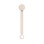 Suavinex Ribbon Pacifier made of Fabric  Chalk