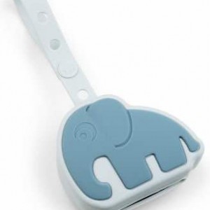 Done by Deer Case Pacifier Elphee made of Silicone Blue