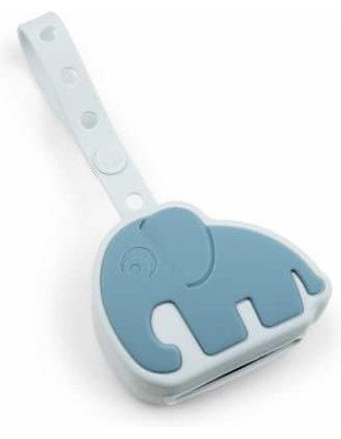 Done by Deer Case Pacifier Elphee made of Silicone Blue