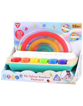 Playgo Πιανάκι Ουράνιο Τόξο My Upbeat Rainbow Keyboard Playgo Πιανάκι Ουράνιο Τόξο My Upbeat Rainbow Keyboard