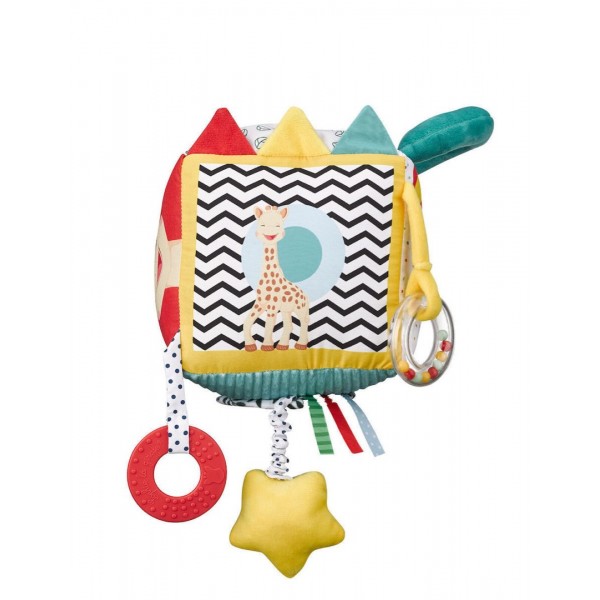 Σόφι καμηλοπάρδαλη Αισθητηριακός κύβος δραστηριοτήτων