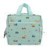 Tutete School Insulated Hand Lunch Bag Green 16.5 x 9 x 24cm
