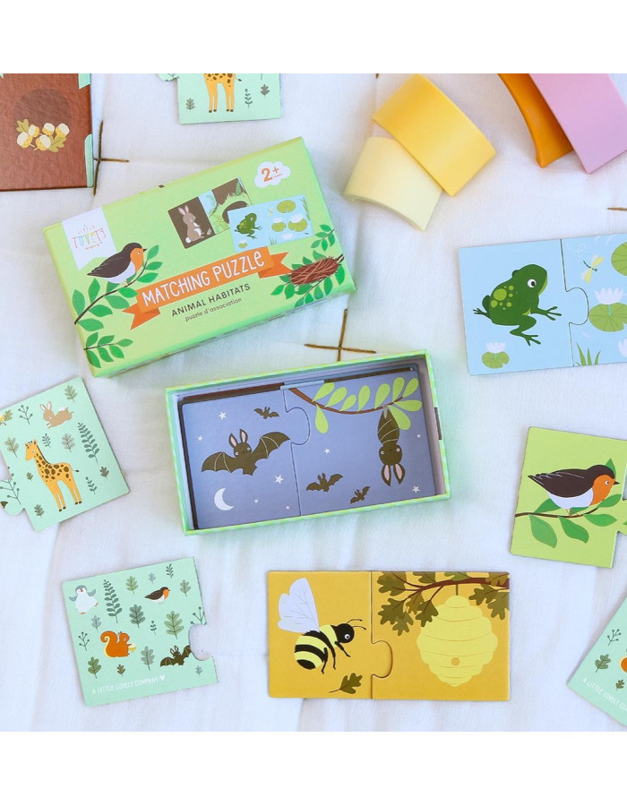 A Little Lovely Company: puzzle learn the animals and their food A Little Lovely Company: puzzle learn the animals and their food