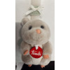 Handmade Easter candle with mouse Handmade Easter candle with mouse