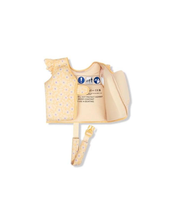 Swim Essentials: Σωσίβιο γιλέκο κολύμβησης με ιμάντα ασφαλείας για παιδιά 1-2 ετών Yellow Flowers Swim Essentials: Σωσίβιο γιλέκο κολύμβησης με ιμάντα ασφαλείας για παιδιά 1-2 ετών Yellow Flowers