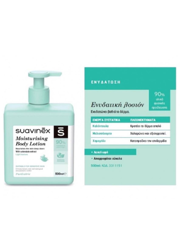 Ενυδατική Κρέμα σώματος βρεφική 500ml Suavinex Ενυδατική Κρέμα σώματος βρεφική 500ml Suavinex