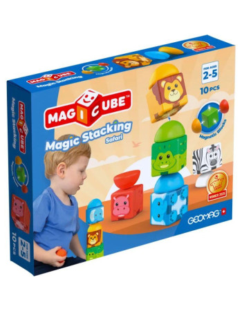 Geomag Magnetic Toy Magicube Magnetic Magic Stacking Blocks 8 pcs