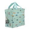 Tutete School Insulated Hand Lunch Bag Green 16.5 x 9 x 24cm