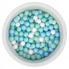 Ball Pit light grey with light blue / mint/ white balls
