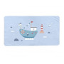 Beach Towel 70x140cm with Microfiber Fishing Boat Monnëka fabric