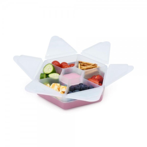 Melii – Snackle Box Hexagon Pink Melii – Snackle Box Hexagon Pink