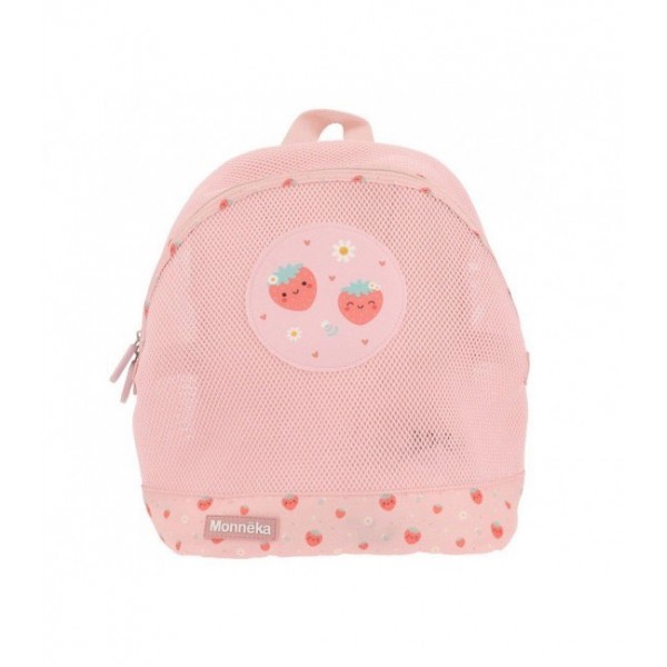 Σακίδιο παραλίας με δίχτυ Strawberries Monnëka