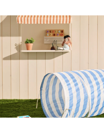 KIDS CONCEPT. Τούνελ παιχνιδιού Star (μπλε ριγέ) KIDS CONCEPT. Τούνελ παιχνιδιού Star (μπλε ριγέ)