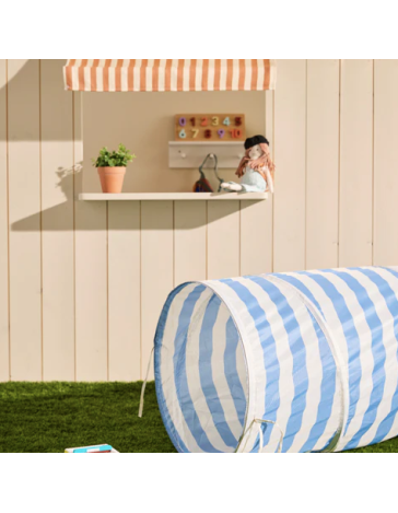 Kids Concept Kids Play Tunnel Star Blue