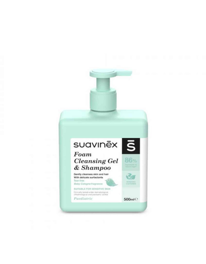 Baby body wash & foaming shampoo