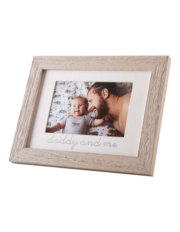 Dad and child photo frame
