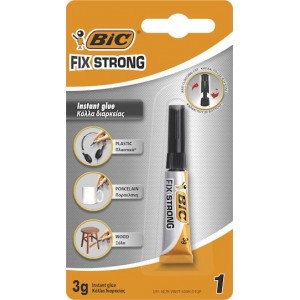 Bic Glue Gel Instant Fix Strong 3ml