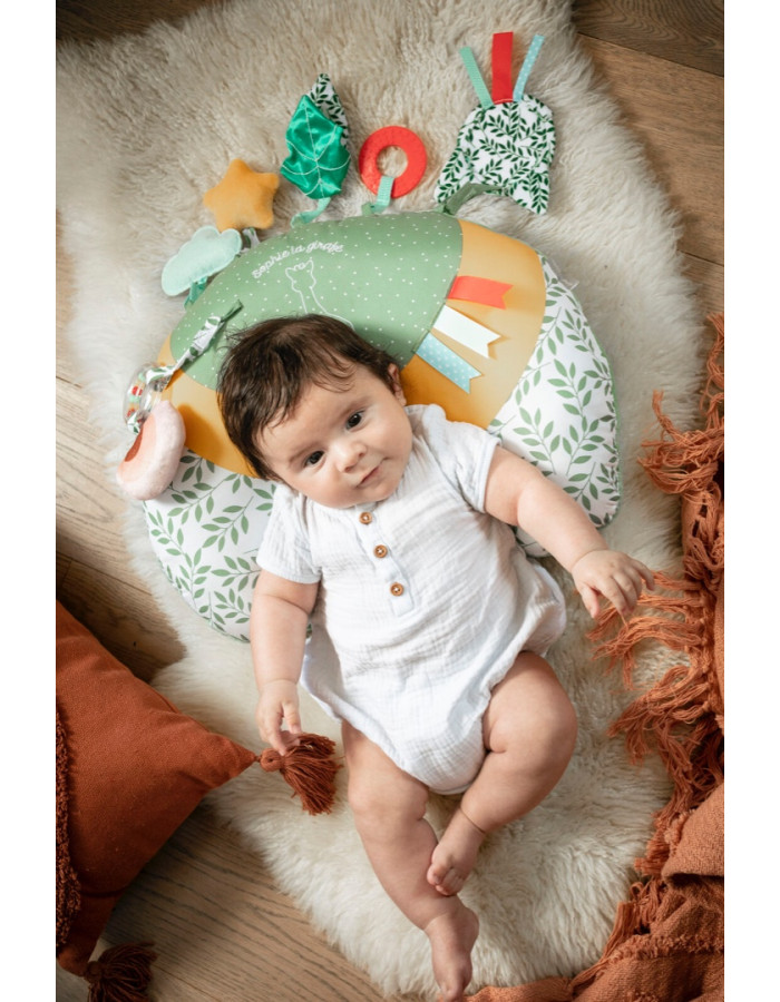 Sophie La Girafe Tummy Time Pillow for Newborns