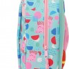 PEPPA Pig 3D Nursery Backpack, Adaptable to Cart, Easy Cleaning, Ideal for Children of Different Ages, Comfortable and Versatile, Quality and Strength, 22 x 10 x 27 cm