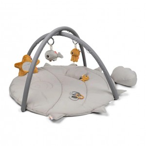 Done by Deer Activity Playmat Gray for 0+ months
