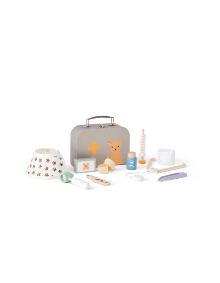 Kids Concept Childrens Medical Set made of Wood for 3+ years Years