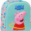 Safta: Tσάντα πλάτης παιδικού 3D Peppa Pig 22 x 10 x 27 cm