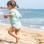Saro Jungle Cheetahs Children's Swimsuit Diaper vert amande