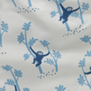 Fresk: Μαγιό βερμούδα με προστασία UV50 Monkey μπλέ