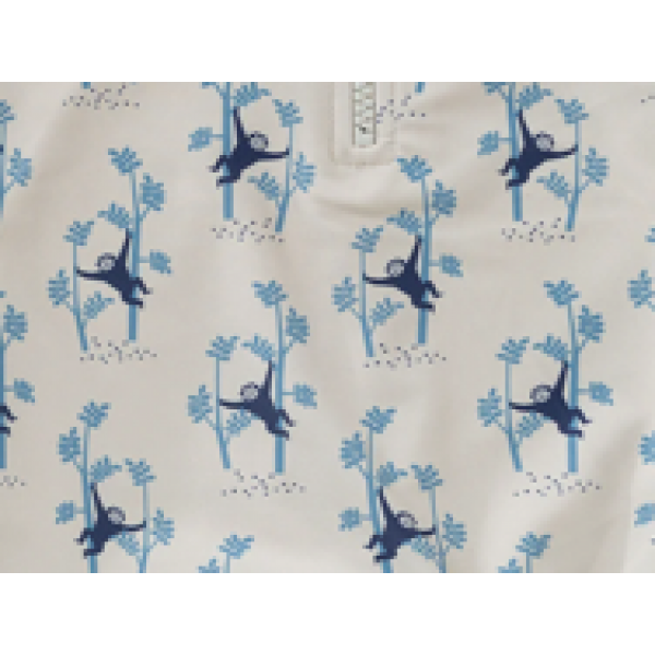 Fresk: Πάνα - μαγιό με προστασία UV50 Monkey για αγόρι μπλε