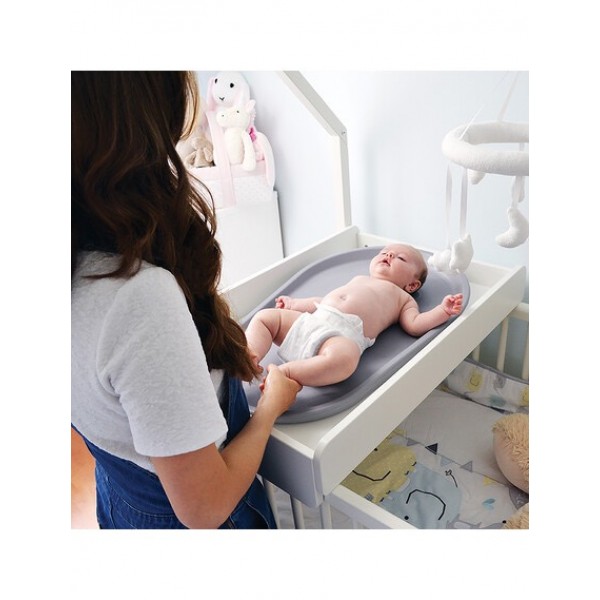 Shnuggle Αλλαξιέρα από αφρώδες υλικό με κλίση για παλλινδρόμηση-Grey