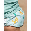 Saro Jungle Cheetahs Childrens Swimsuit Diaper vert amande