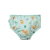 Saro Jungle Cheetahs Childrens Swimsuit Diaper vert amande