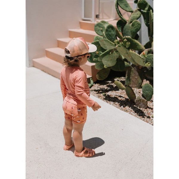 Μαγιό Σορτς με Προστασία από τον Ήλιο Camping 2-3 Ετών - Monnëka | 61-93549/1