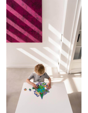 CONTOUR PUZZLE/WORLD 45pcs