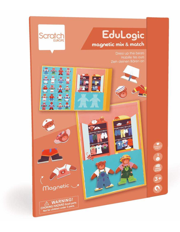 EDULOGIC BEAR DRESS-UP Mix&Match