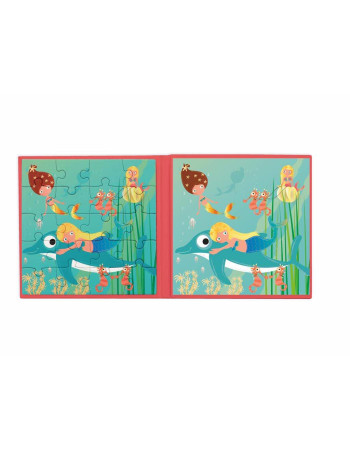 MAGNETIC PUZZLE BOOK TO GO – MERMAIDS