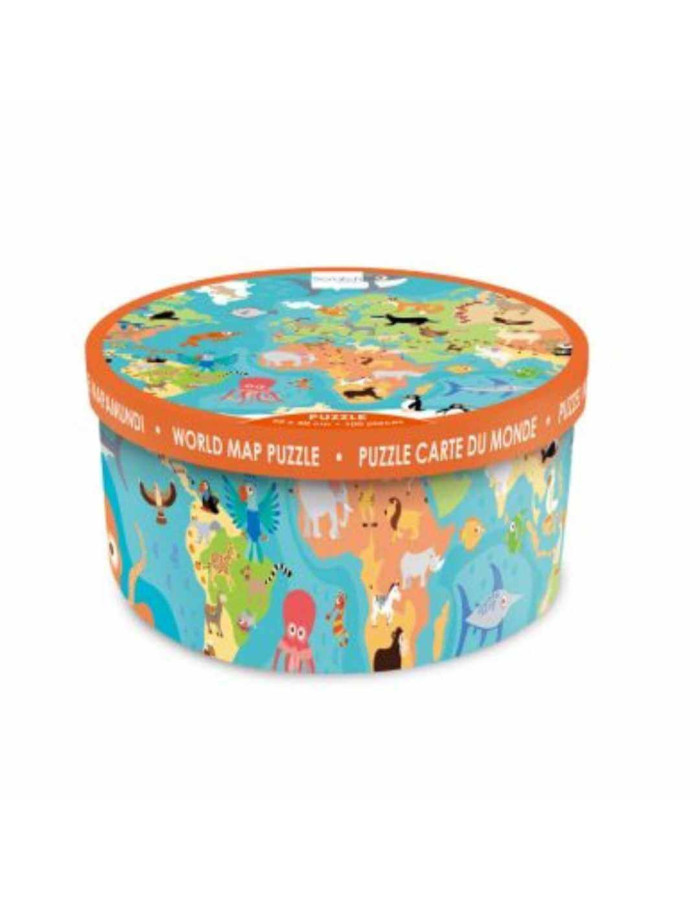 Παιδικό Puzzle ζωα 100pcs για 5+ Ετών Scratch Europe