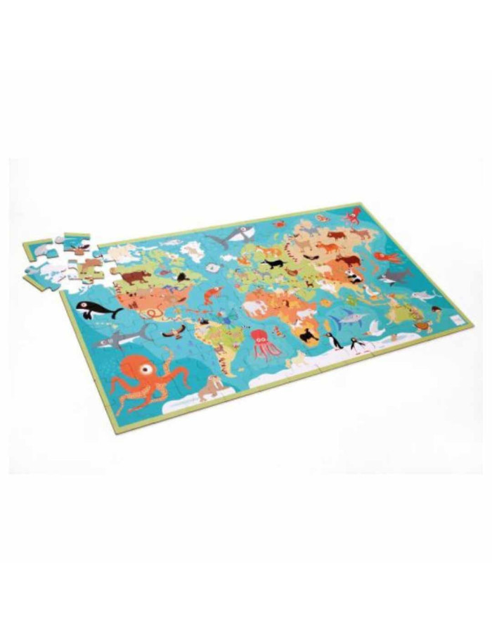 Παιδικό Puzzle ζωα 100pcs για 5+ Ετών Scratch Europe
