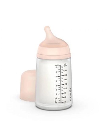 Μπιμπερό Anti Colic Zero 270ml +3μ Μεσαία Ροή Suavinex