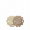 Πιπίλα Φυσιολογική SX PRO Σιλικόνης 0-6μ Wonder Gray/Cork 2τεμ Suavinex