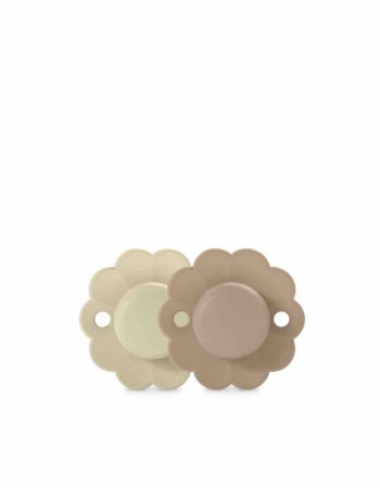 Πιπίλα Φυσιολογική SX PRO Σιλικόνης 0-6μ Wonder Gray/Cork 2τεμ Suavinex