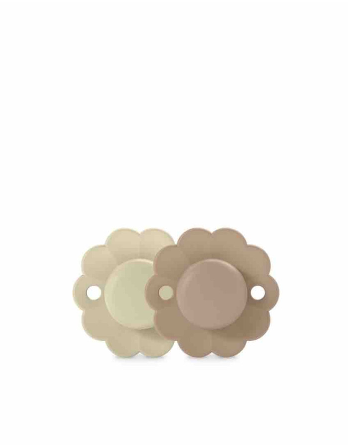 Πιπίλα Φυσιολογική SX PRO Σιλικόνης 0-6μ Wonder Gray/Cork 2τεμ Suavinex